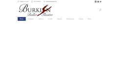 Desktop Screenshot of burklynballet.com