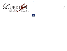 Tablet Screenshot of burklynballet.com